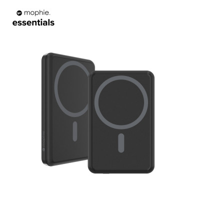 Sạc dự phòng mophie Essentials Snap+ 5,000mAh, hỗ trợ sạc từ tính - Hàng chính hãng