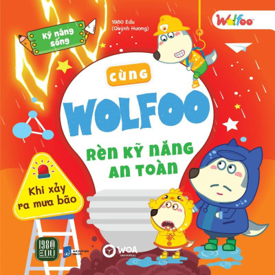 Sách - Cùng Wolfoo Rèn Kỹ Năng An Toàn - Combo 6 Cuốn - 1980 Books