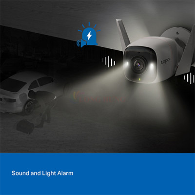 Camera ngoài trời TP-Link Tapo Outdoor Home Security Wifi 4MP 2K C320WS - Hàng chính hãng