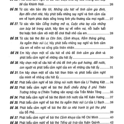 199 Dàn Bài Và Bài Văn Hay Lớp 7 - Tái Bản