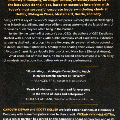 CEO Excellence: The Six Mindsets That Distinguish The Best Leaders From The Rest