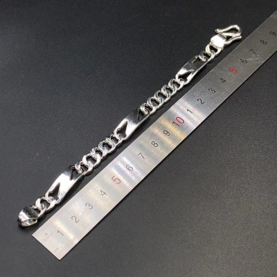 Lắc Tay Nam Bạc Ta Đơn Giản N Nam Tính BẠC HIỂU MINH LTN035