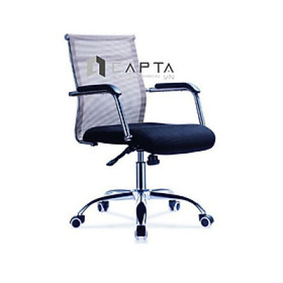 Ghế nhân viên lưng trung lưới nệm vải nhập khẩu CE4220 Nội thất Capta