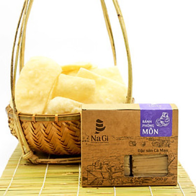 Đặc Sản Cà Mau - Bánh Phồng Môn Cà Mau - 250g