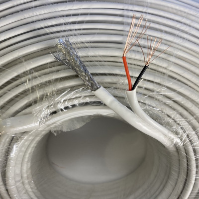 Dây cáp đồng trục liền nguồn cho camera 100M, hiệu UNISAT HÀNG CHÍNH HÃNG.