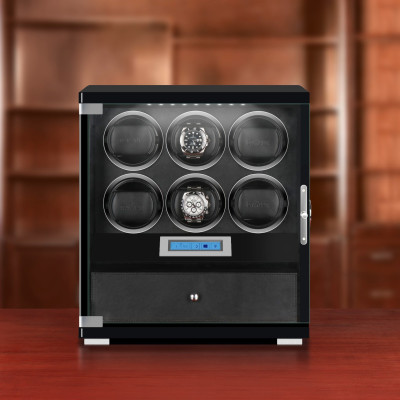 HỘP XOAY CHÍNH HÃNG DRIKLUX D6 KHÓA VÂN TAY- XOAY 6 ĐỒNG HỒ