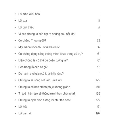 Khoa Học Khám Phá - Trả Lời Ngắn Gọn Những Câu Hỏi Lớn