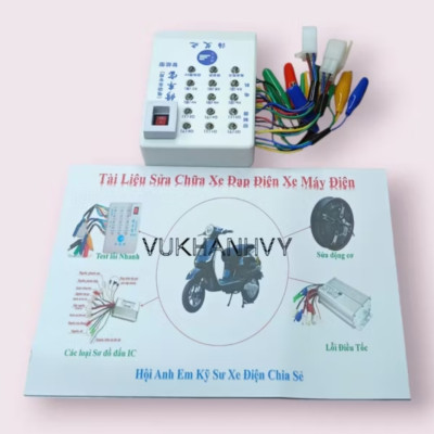 BỘ BÁO ĐỌC LỔI XE ĐIỆN XE ĐẠP ĐIỆN VÀ TÀI LIỆU KIỂM TRA KÈM THEO 