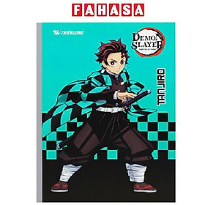 Tập Dán Gáy Demon Slayer - Kẻ Ngang - 120 Trang 70gsm - Thiên Long NB-108/DS - Tanjiro
