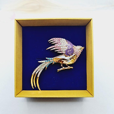 Cài áo chim phượng