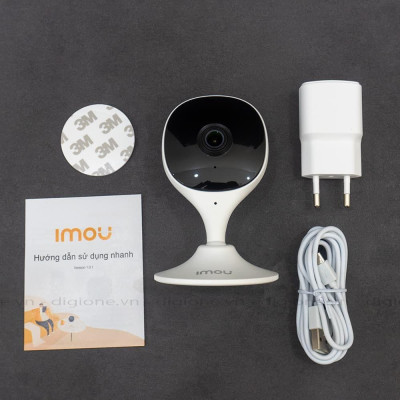Camera Wifi Imou C22EP đàm thoại 2 chiều độ nét full HD, lắp trong nhà hồng ngoại thông minh cân bằng sáng - Hàng Chính Hãng