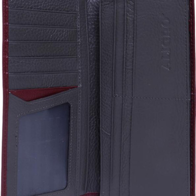 Ví Dài Nam Aligro ALGVD16 Đỏ Đô (19 x 2cm)