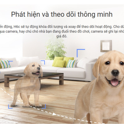 Camera WiFi quay quét EZVIZ H6C Pro 3K 5MP - hàng chính hãng