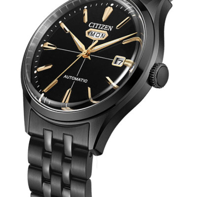 Đồng Hồ Citizen C7 Dây Thép Không Gỉ NH8395-77E - Mặt Đen