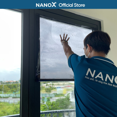 Phim cách nhiệt kính nhà NanoX B15 chống nắng nóng & chống UV màu tối