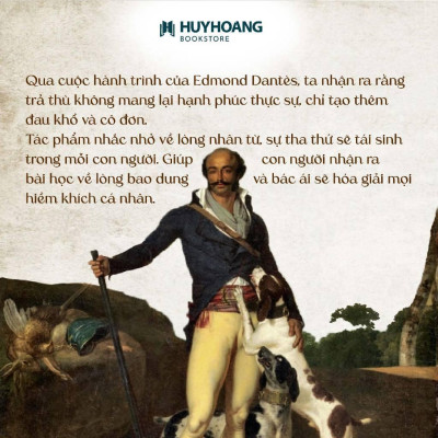 Sách - Bá Tước Monte Cristo - Bìa Cứng - Alexandre Dumas - Huy Hoàng