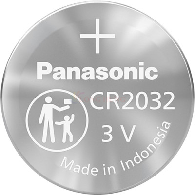 Vỉ Pin nút Panasonic 3V CR-2032VN/5B (1 viên/5 viên) - Hàng chính hãng