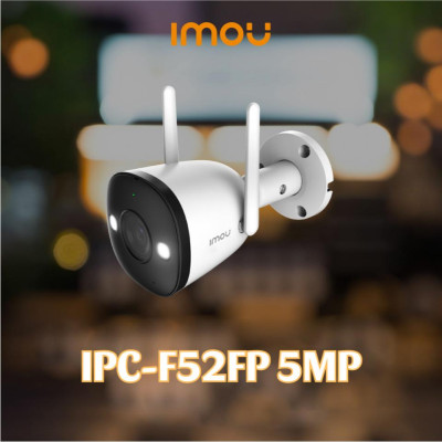 Camera IP Wifi ngoài trời IMOU F42P 4MP, F52FP 5MP siêu nét - TRANGIATELECOM Hàng chính hãƞg Hàng nhập khẩu