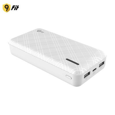 Sạc dự phòng 9FIT Lite 20,000mAh /3.7V Li-Polymer - 9PL20K03B, hỗ trợ sạc nhanh - Hàng chính hãng