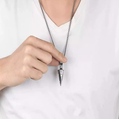 Dây chuyền nam mũi tên cá tính nhiều màu, dây chuyền nam cá tính, dây chuyền phong cách mạnh mẽ