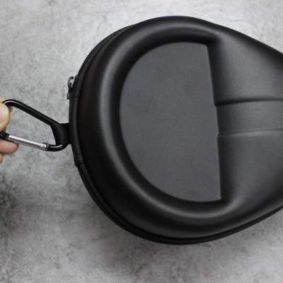 Hộp Đựng Tai Nghe Chụp Tai Fullsize Phụ Kiện Máy Ảnh Bằng Da Cao Cấp DRU - Hàng Chính Hãng