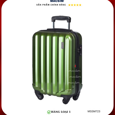 Vali cao cấp Macsim Smooire MSSM723 cỡ 20 inch màu xanh lá - Hàng loại 1