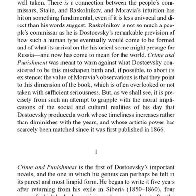 Crime And Punishment