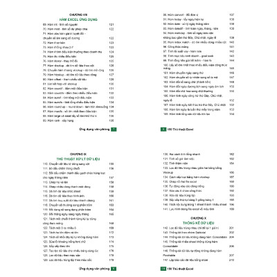 Combo 5 Sách Excel - Word - PowerPoint - GoogleSheet - 150 Thủ Thuật Excel Tin Học Văn Phòng Kèm Khóa Học