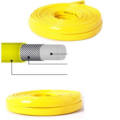 Bộ dây vòi xịt nước rửa xe,tưới cây tăng áp 3 lần 15m (nối nhựa đen 713-2)
