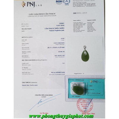 MẶT DÂY CHUYỀN CT XANH