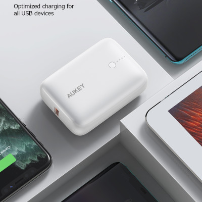 Pin sạc dự phòng Aukey PB-N83S 20W PD 10.000mAh, hàng chính hãng