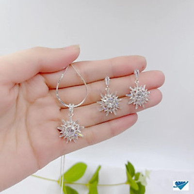 Bộ trang sức hình chiếc dép chất liệu bằng bạc MS247 -  Có bán lẻ từng món