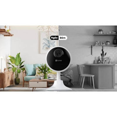 Camera WiFi EZVIZ CB1 Không Dây Pin Sạc 1600 mAh, Đàm Thoại 2 Chiều Trong Nhà - TRANGIATELECOM Hàng nhập khẩu