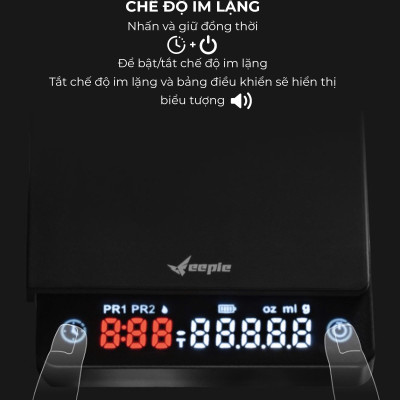 Cân điện tử thông minh chuyên espresso Feepie
