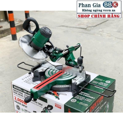 Máy Cắt NhômTrượt Có Nghiêng Dekton DK-256, Bảo Hành 6 Tháng- Bảo hành chính hãƞg