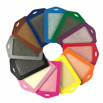 Bảng tên da 5.5x8.5cm 1 mặt đứng (50)