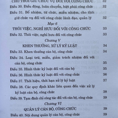  Luật Cán Bộ, Công Chức Năm 2025