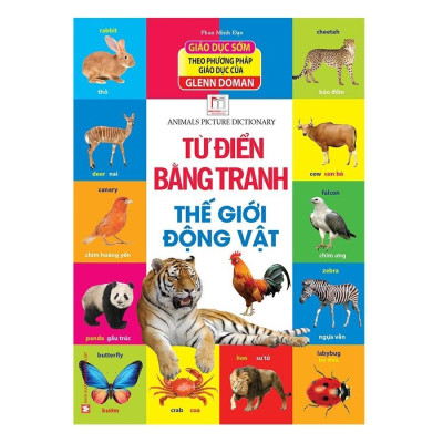 Sách - Từ Điển Bằng Tranh - Phương Tiện Giao Thông + Thế Giới Động Vật + Rau Củ Quả - Combo 3 Cuốn - Minh Thắng