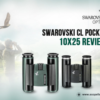 Ống nhòm hàng hiệu Swarovski CL Pocket 10x25 ( Màu xanh) - Hàng chính hãng