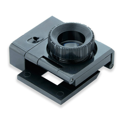 Kính lúp mini soi vải có thước đo Carson 11.5x (có đèn) LT-10 - Hàng chính hãng