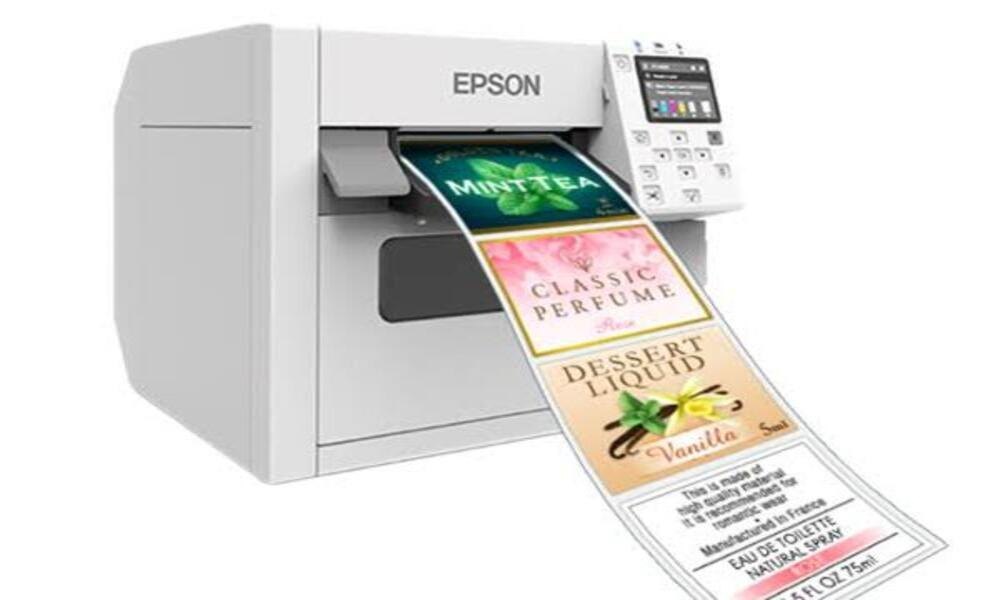 Máy in tem nhãn Epson ColorWorks C4050, khổ in 108mm, độ phân giải 1.200 dpi - Hàng chính hãng