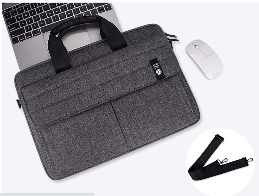 Túi xách túi chống sốc cho laptop 15,6 "cao cấp phong cách sang trọng