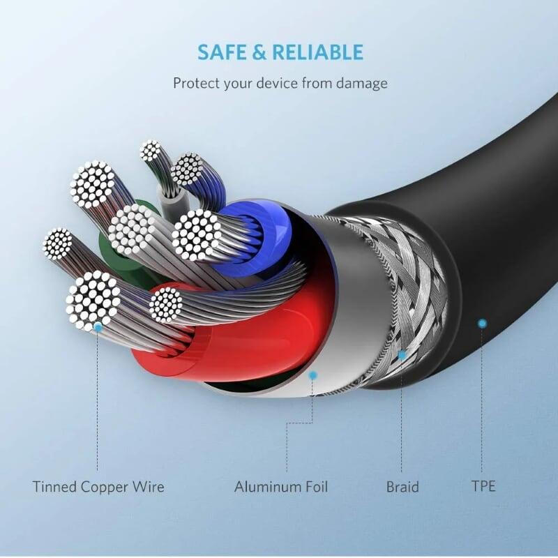 Ugreen UG60751US171TK 1M màu Đen Cáp sạc + truyền dữ liệu Lightning sang Type C - HÀNG CHÍNH HÃNG