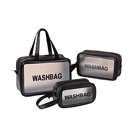 Set 3 Túi Đựng Mỹ Phẩm Chống Thấm Nước - Túi Trang Điểm Du Lịch Siêu Sang, Tiện Lợi - HÀNG CHÍNH HÃNG MINIIN