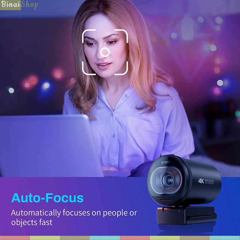 Combo họp trực tuyến cho 6 đến người Emeet M3 và Emeet SmartCam S600 - Hàng chính hãng