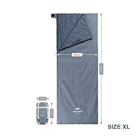 Túi ngủ Naturehike NH21MSD09 (LW180-XL) mẫu 2021 