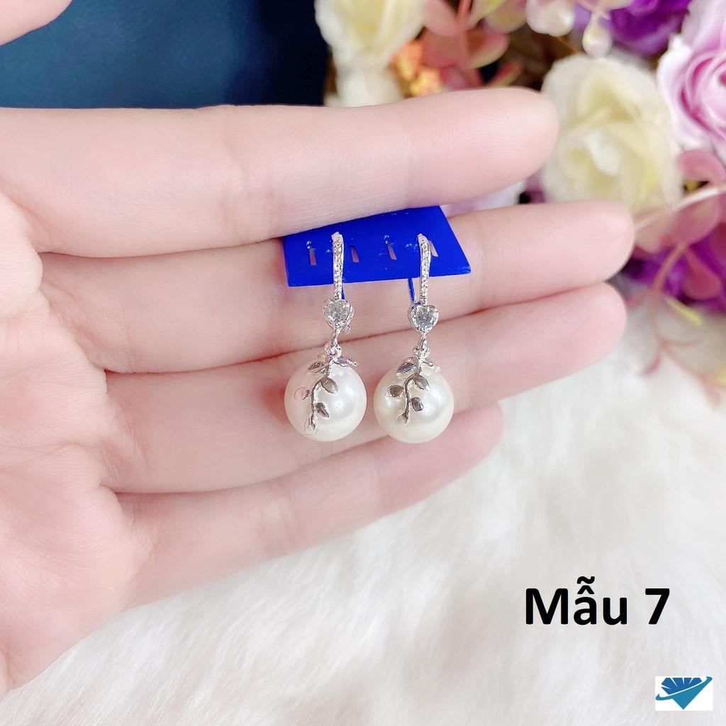 Bông tai bạc nụ sao thời trang chất liệu bằng bạc MS057s