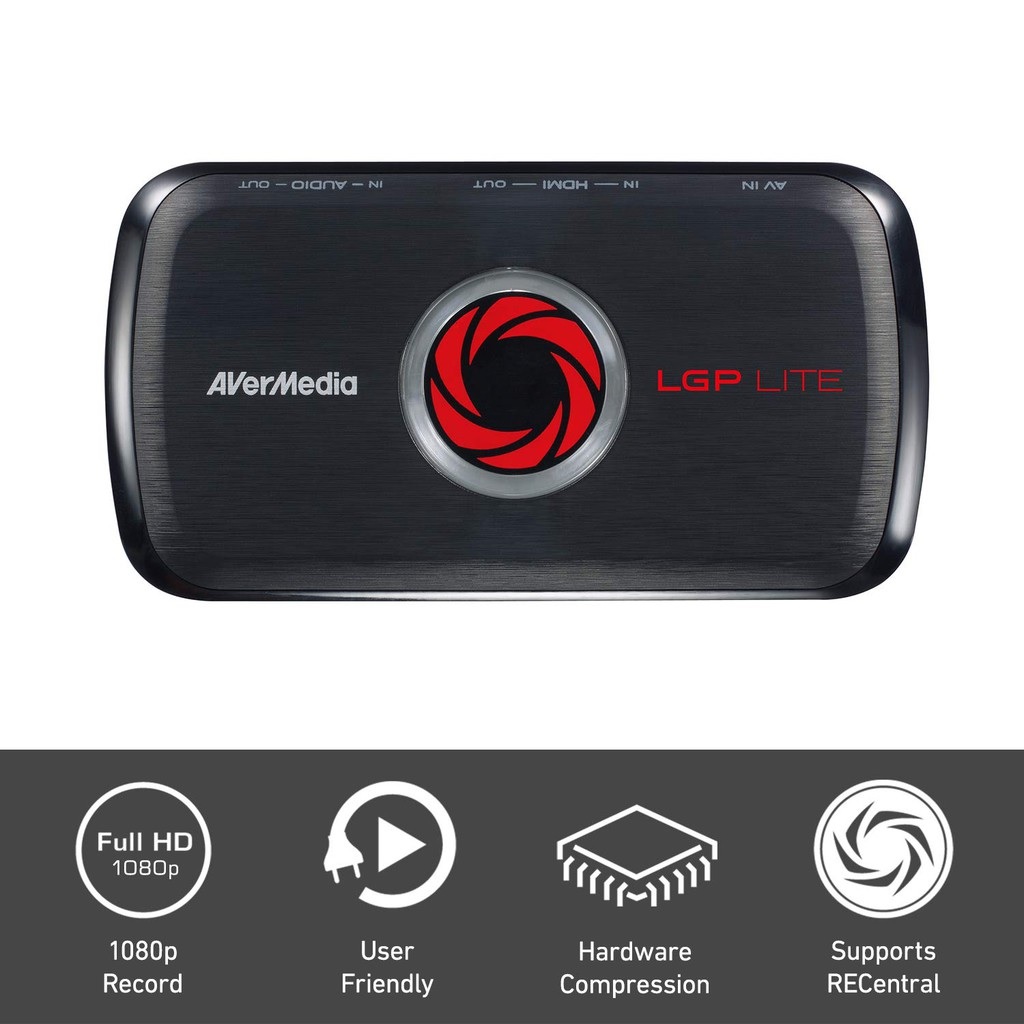 Thiết Bị Ghi hình HDMI Hỗ Trợ FULL HD 1080p Livestream Capture Avermedia GL310 - Hàng Chính Hãng