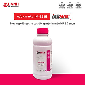 Mưc nạp LASER MÀU cho máy HP Color Laser CP 1215/1515/1518/1525/ CM 1300... Canon LBP 5050... ( inkMAX IM-1215 )