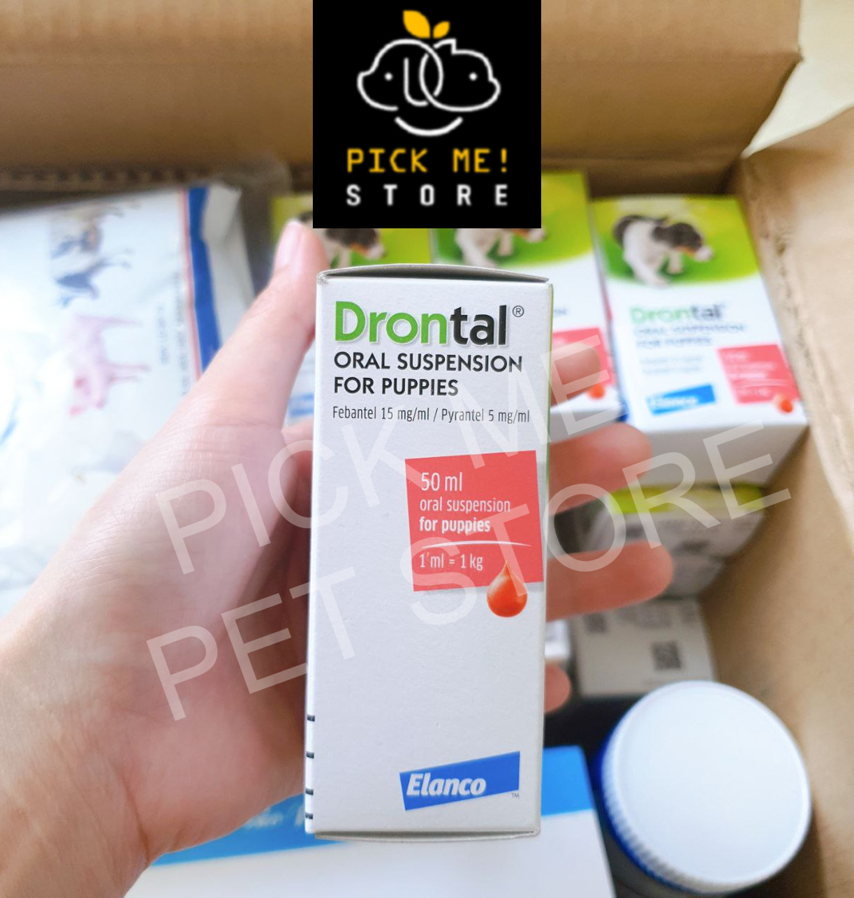Xổ giun cho Chó Con Drontal Puppy Dạng Nước 50ml - Elanco